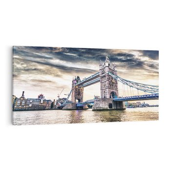 Obraz na płótnie 120x60 - Ikona Londynu - Londyn, most