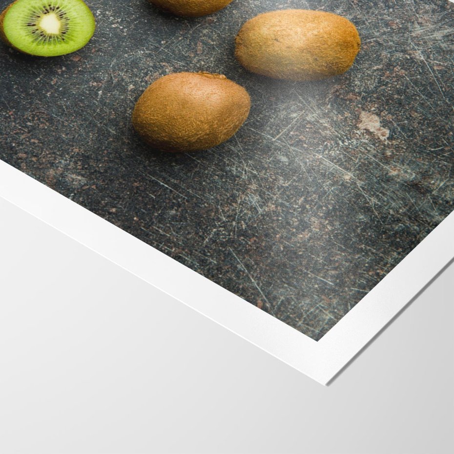 Plakat bez ramy 40x50 - : Zdrowe kąski - kiwi, owoce