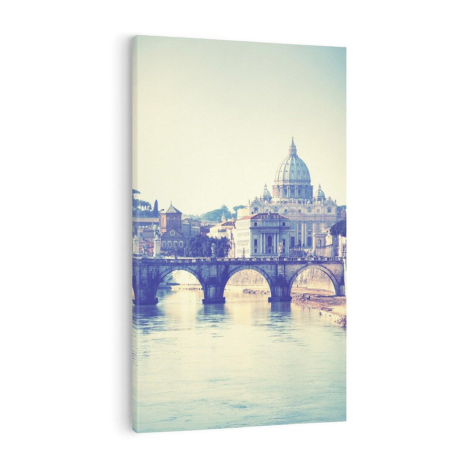 Obraz na płótnie 80x120 - Urok włoskiego miasta - Włochy, miasto