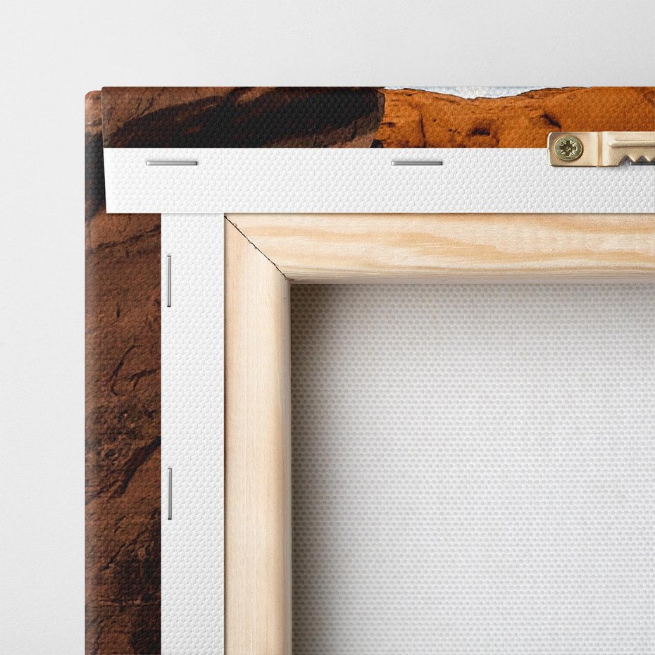 Obraz na płótnie 50x70 - Magia pustynnego kanionu - pustynia, kanion