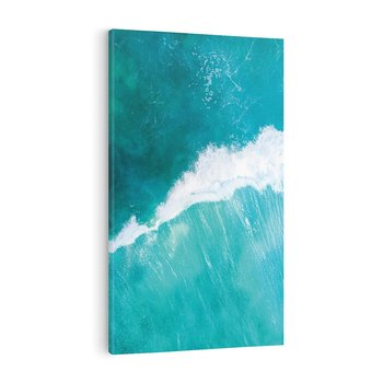 Obraz na płótnie 80x120 - Siła i Spokój - morze, ocean