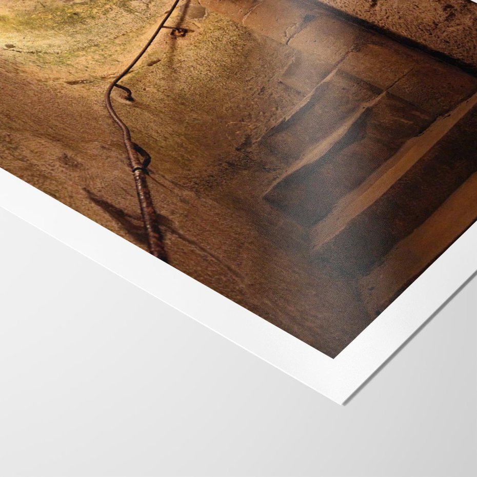 Plakat bez ramy 21x30 - Perspektywa uliczki - uliczka, perspektywa