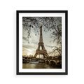 Plakat w ramie 40x50 - Uroczystość w Paryżu - Paryż, wieża - rama czarna