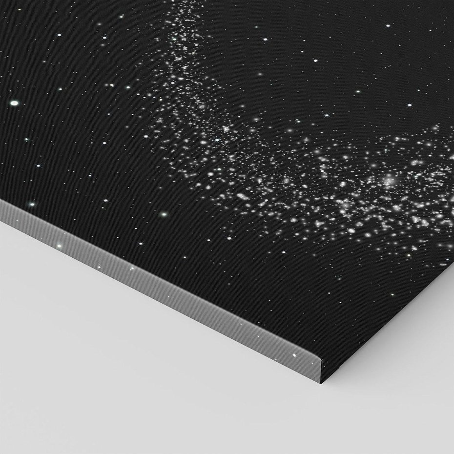 Obraz na płótnie 70x50 - Kometa wśród gwiazd - kometa, gwiazdy