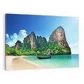 Obraz na płótnie 70x50 - Raj Azji: wyspa, plaża, morze - Azja, wyspa