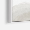 Obraz w ramie 80x120 - Impresje Energii - rozmyte cienie, abstrakcja - rama biała
