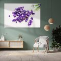 Obraz na płótnie 100x70 - Urok lawendowych kwiatów - lawenda, kwiaty