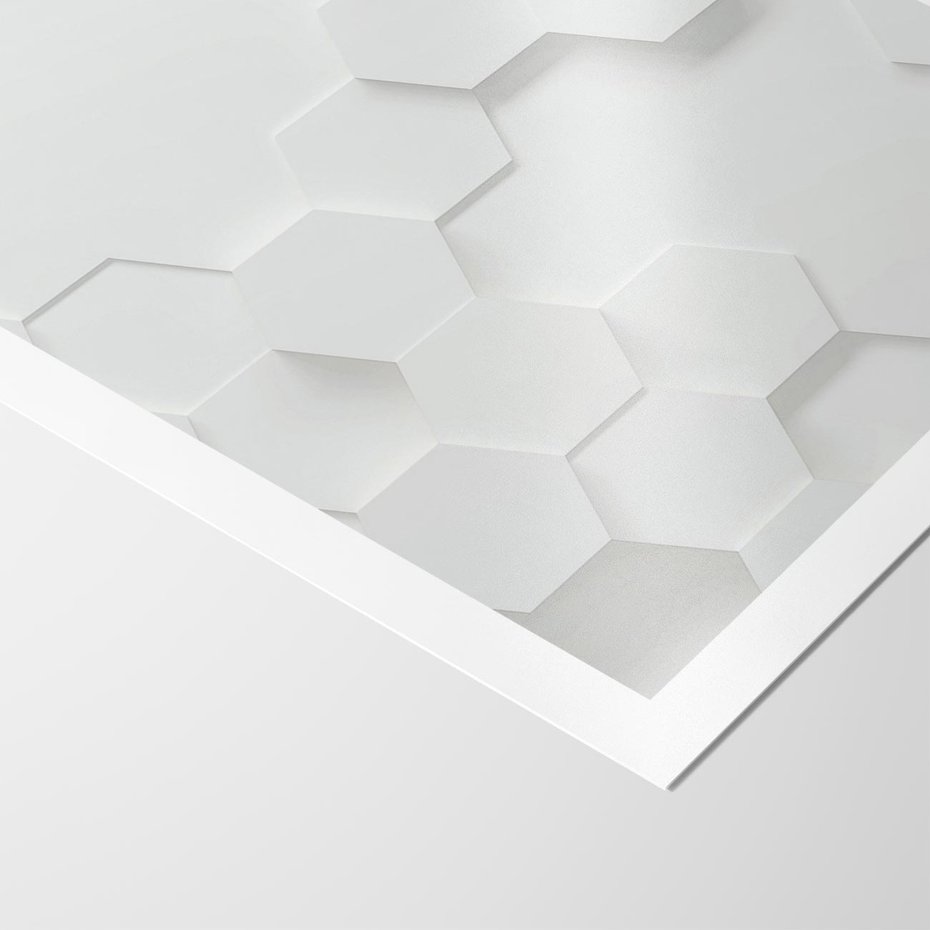 Plakat bez ramy 21x30 - Przestrzenne Zabawy - geometryczne, 3D