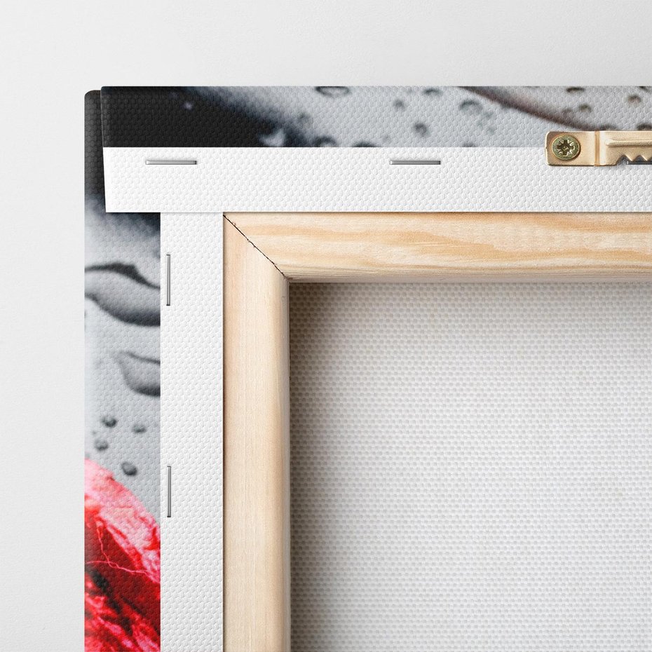 Obraz na płótnie 50x50 - Spa wśród Natury - spa, kamienie