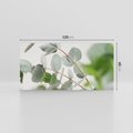 Obraz na płótnie 120x60 - Liście eukaliptusa w naturze - eukaliptus, liście