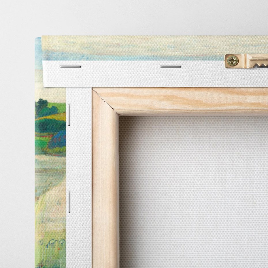 Obraz na płótnie 80x80 - Haystacks in Brittany 1890, Paul Gauguin - Reprodukcja - reprodukcja, obraz na płótnie