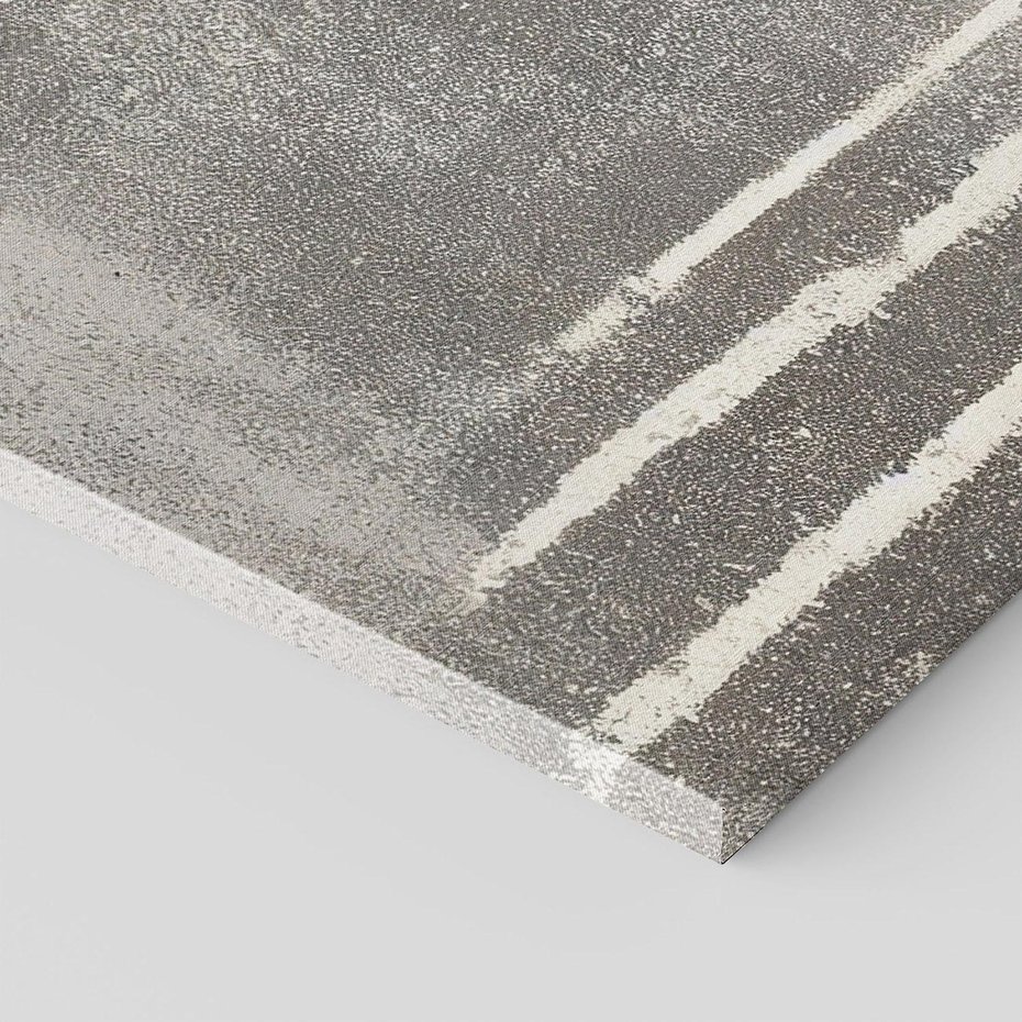 Obraz na płótnie 70x100 - Malowane impresje zmysłów - abstrakcyjne plamy, linie