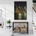 Obraz na płótnie 50x70 - Nowy Jork nocą - New York, Nowy