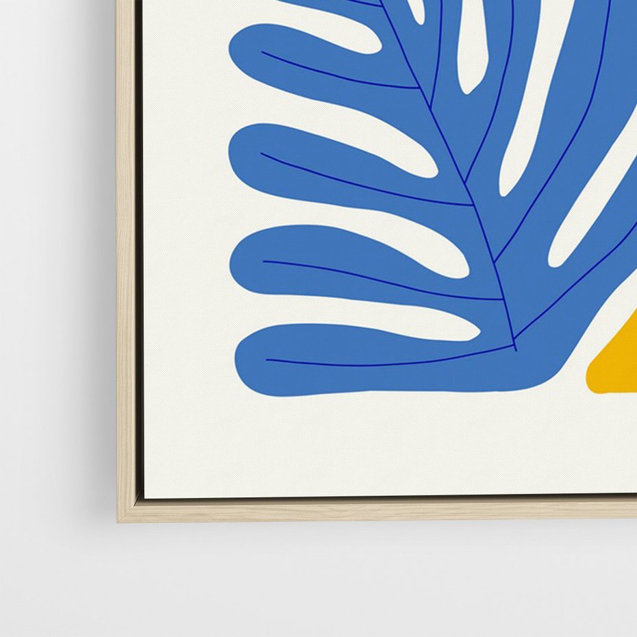 Obraz w ramie 50x70 - Kolorowe Rytmy - kobieca sztuka, abstrakcja - rama drewno