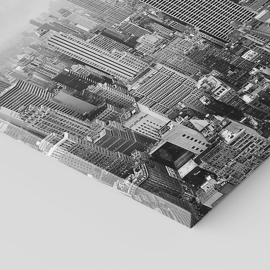 Obraz na płótnie 40x40 - Majestatyczne Wysokości - Nowy Jork, wieżowce