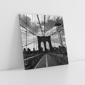 Obraz na płótnie 70x70 - Most Nowoczesności - most, nowoczesny