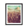 Plakat w ramie 40x50 - Nowy Jork w oczach - Nowy Jork - rama czarna