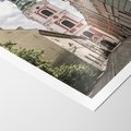 Plakat bez ramy 30x40 - Magia perspektywy uliczki - uliczka, perspektywa