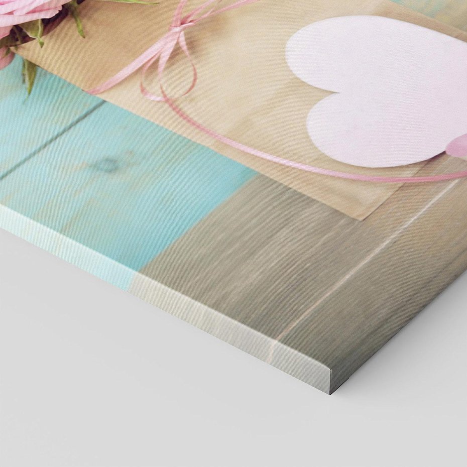 Obraz na płótnie 70x100 - Uczucie W Pełnym Rozkwicie - kwiaty, romantyczne