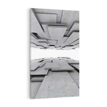 Obraz na płótnie 70x100 - Architektura 3D - architektura, 3D