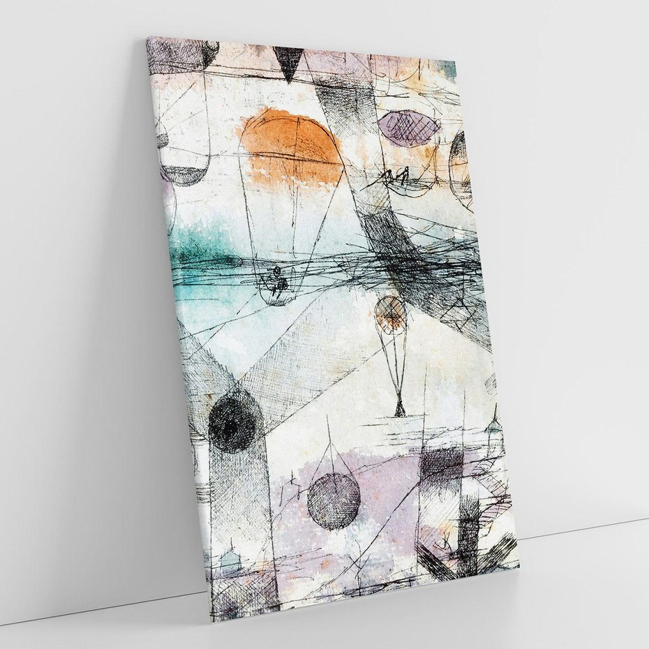 Obraz na płótnie 50x70 - In the realm of air 1917, Paul Klee - Reprodukcja - reprodukcja, obraz na płótnie