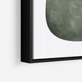 Obraz w ramie 50x70 - Owocowe Boho Inspiracje - minimalistyczny plakat, gruszka - rama czarna