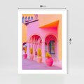 Plakat bez ramy 30x40 - Marokańskie pastele - marokański, pastele