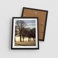 Plakat w ramie 40x50 - Siła natury - drzewa, pole - rama czarna