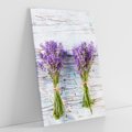 Obraz na płótnie 50x70 - Urok lawendowych pól - lawenda, kawiaty