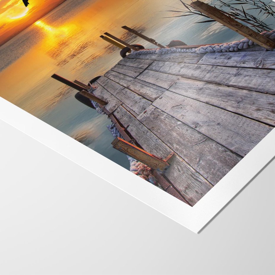 Plakat bez ramy 50x70 - Magia zachodu słońca - zachód, słońca