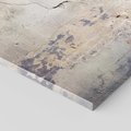 Obraz na płótnie 50x50 - Surowość ściany z betonu - ściana, beton