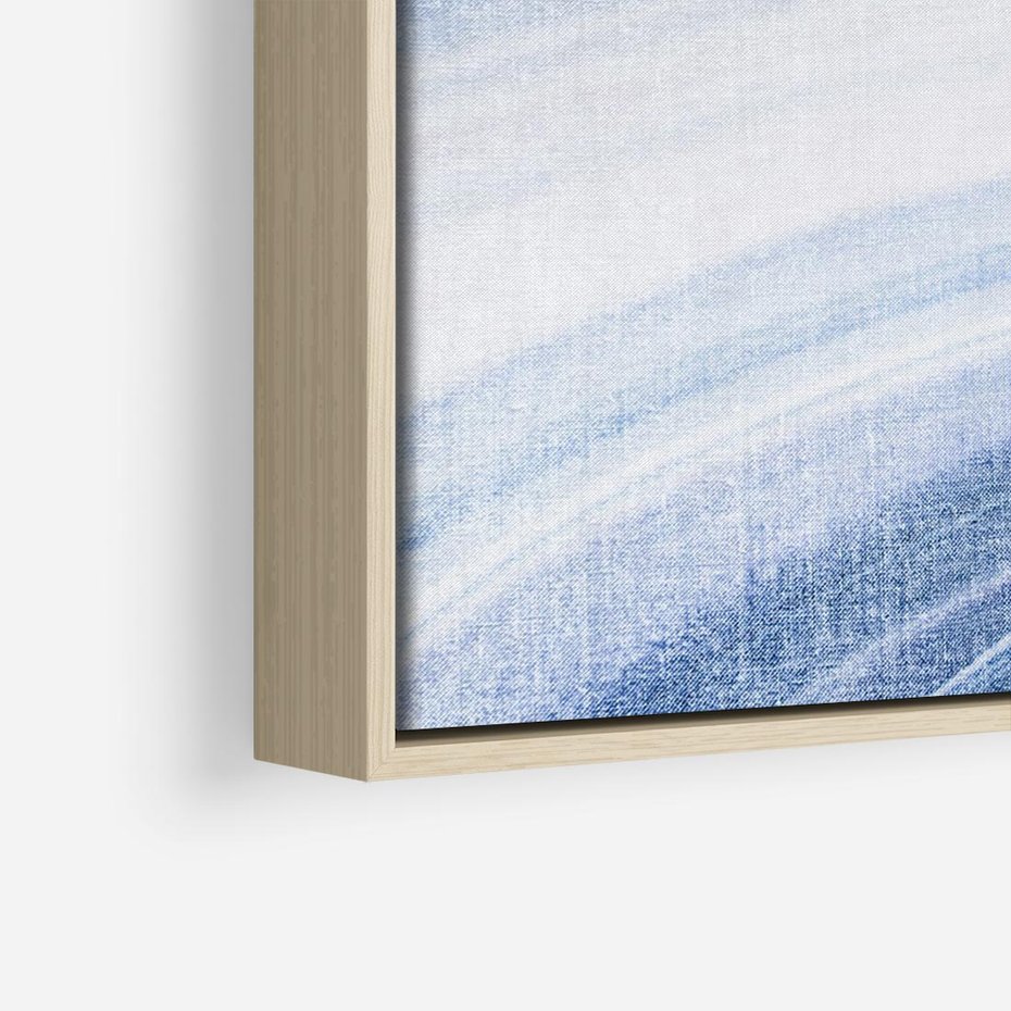 Obraz w ramie 120x80 - Abstrakcyjna akwarela - abstrakcja, akwarela - rama drewno