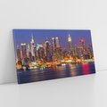 Obraz na płótnie 120x60 - Dusza Ameryki: miasto nieprzespanych nocy - Ameryka, USA