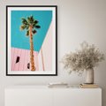 Plakat bez ramy 30x40 - Palma w Miami - palma, miami