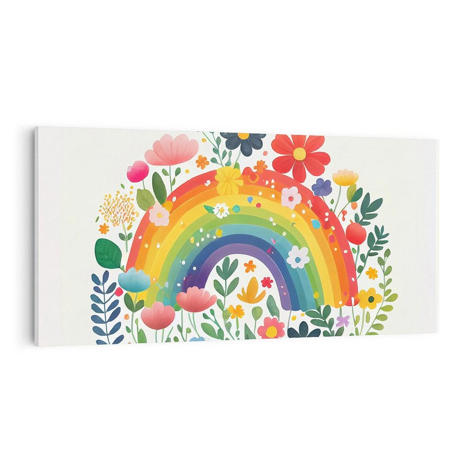 Obraz na płótnie 100x50 - Kolorowe Marzenia - obraz do pokoju dziecka, dziewczynki