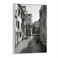 Obraz w ramie 80x120 - Zabłądzić w Wenecji - wenecja, kanały - rama biała