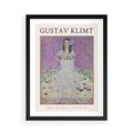 Plakat w ramie 50x70 - Gustav Klimt: Reprodukcja - reprodukcja, gustav klimt - rama czarna