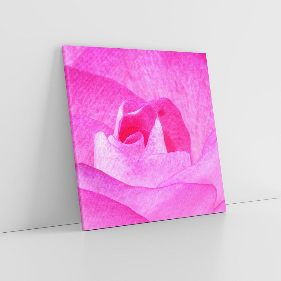 Obraz na płótnie 60x60 - Kwiaty w harmonii z naturą - kwiat, kwiaty