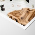 Plakat bez ramy 21x30 - Styl i Klasyka - modowa fotografia, sweter