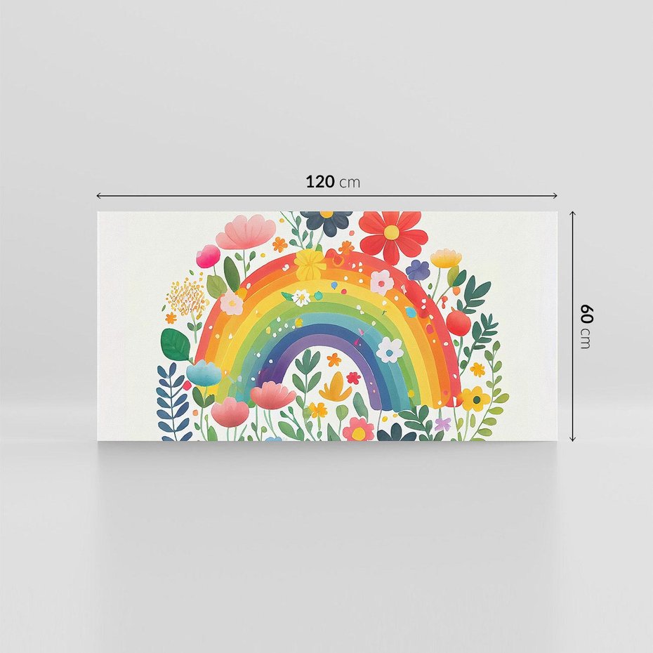 Obraz na płótnie 120x60 - Kolorowe Marzenia - obraz do pokoju dziecka, dziewczynki