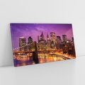 Obraz na płótnie 140x70 - Nowy Jork: miasto nieprzespanych nocy - New York, USA