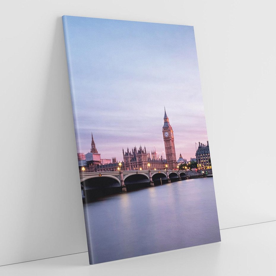 Obraz na płótnie 70x100 - Londyn - Big Ben nad rzeką, UK - Londyn, Big Ben