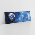 Obraz na płótnie 150x50 - Kosmiczne podróże na Ziemię - kosmos, ziemia