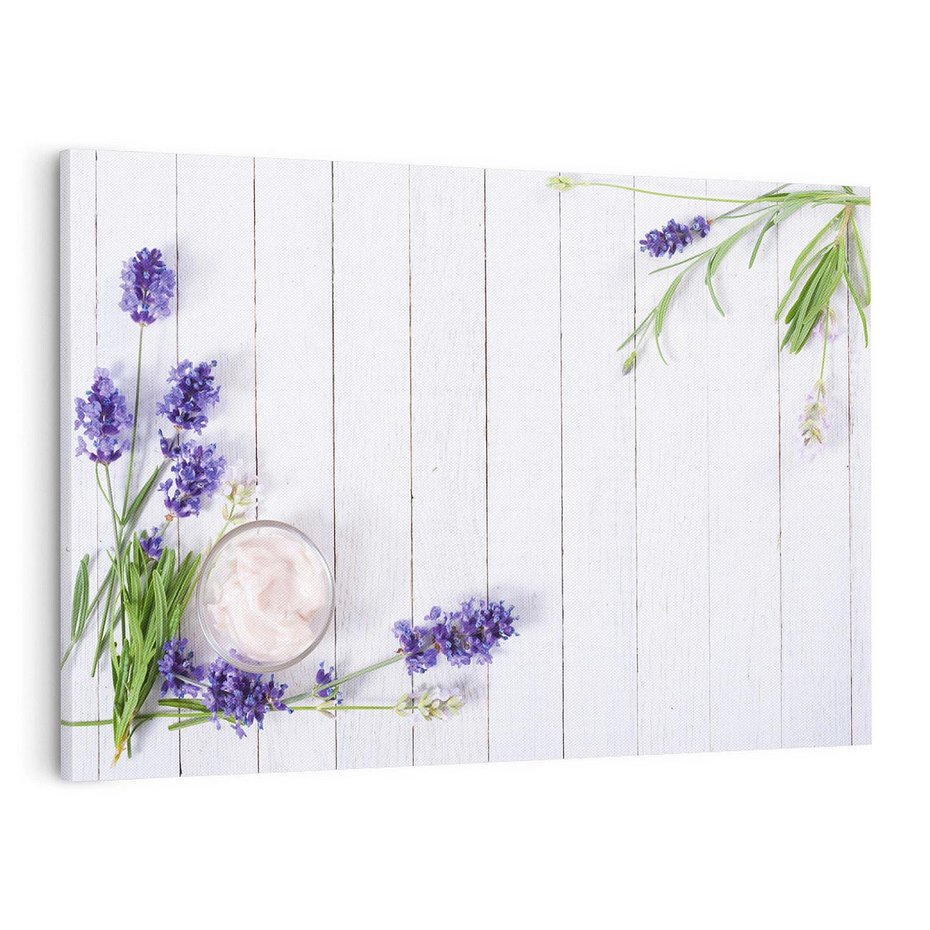 Obraz na płótnie 120x80 - Lawenda Kwiaty - lawenda, kwiat