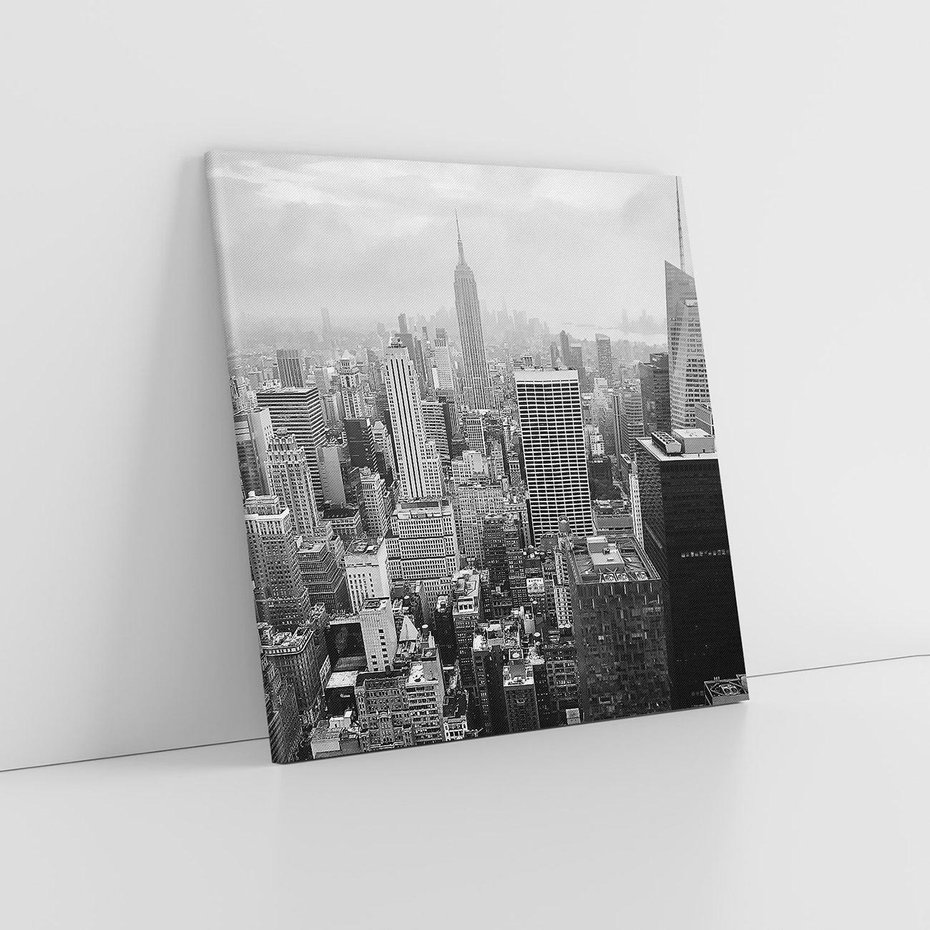 Obraz na płótnie 60x60 - Majestatyczne Wysokości - Nowy Jork, wieżowce