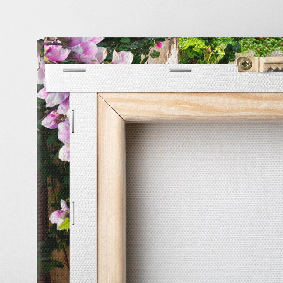 Obraz na płótnie 70x100 - Ścieżka W Nieskończoność - uliczka, perspektywa