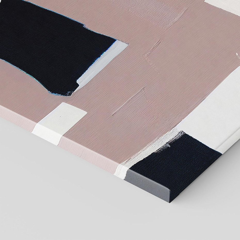 Obraz na płótnie 50x50 - Wyrażona cisza abstrakcji - abstrakcyjne, nieregularne kształty