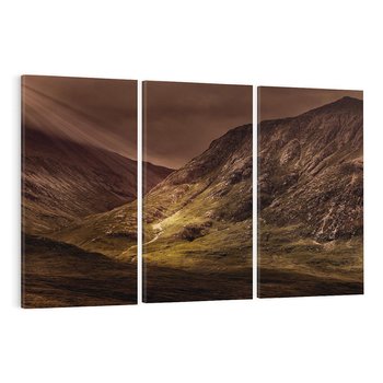 Obraz na płótnie 120x80 - Górska sceneria - góry, krajobraz