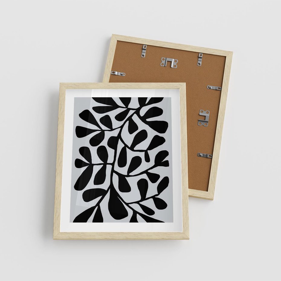 Plakat w ramie 40x50 - Echa Wyobraźni - matisse, sztuka nowoczesna - rama drewno