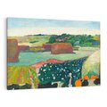 Obraz na płótnie 120x80 - Haystacks in Brittany 1890, Paul Gauguin - Reprodukcja - reprodukcja, obraz na płótnie